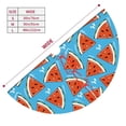 thumbnail image 3 of Picia Cartoon Watermelon Print Christmas Tree Skirt , Christmas Tree Skirt Ornaments for Merry Christmas Holiday Party Decorations Indoor Outdoor-48", 3 of 7