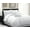 White, variant on Spirit Linen Home - Twin Bed in a Bag Navy Comforter Set