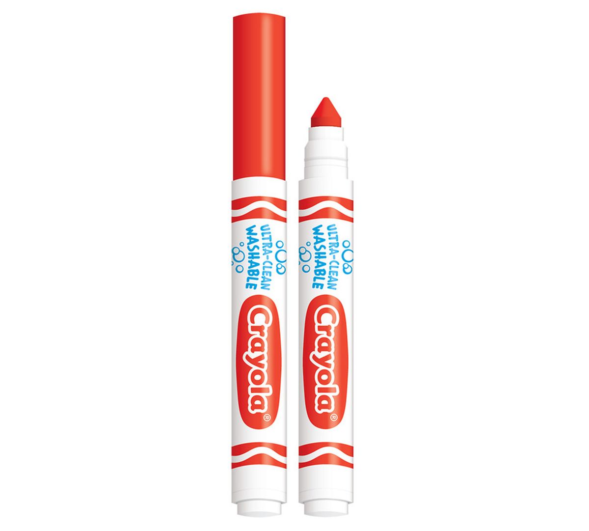 Crayola Washable Marker Set, 8-Colors, Broad, Bold - image 5 of 8