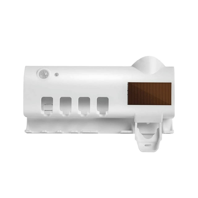 Dispositivos electrónicos: esterilizador de cepillos de dientes inteligente, cepillo de dientes de pared perforado, dispositivo automático para pasta de dientes, soporte para cepillo de dientes.