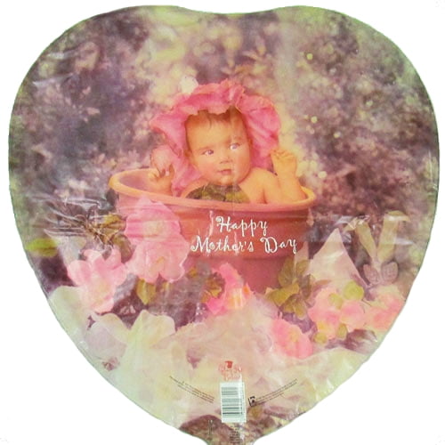 Clay Pot Babies Happy Mother's Day Foil Mylar Balloon (1ct)