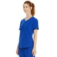 thumbnail image 3 of Scrubstar Women's Core Essentials Sweetheart V-Neck Scrub Top, Sizes XS-3L, 3 of 7