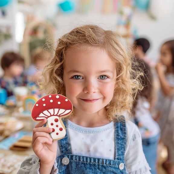Ann Clark Mushroom  Cookie Cutter 3.25", Made in USA