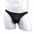 thumbnail image 2 of Men's Boxer Briefs Fashion Sretch T-back Micro Thong Underwear, 2 of 4
