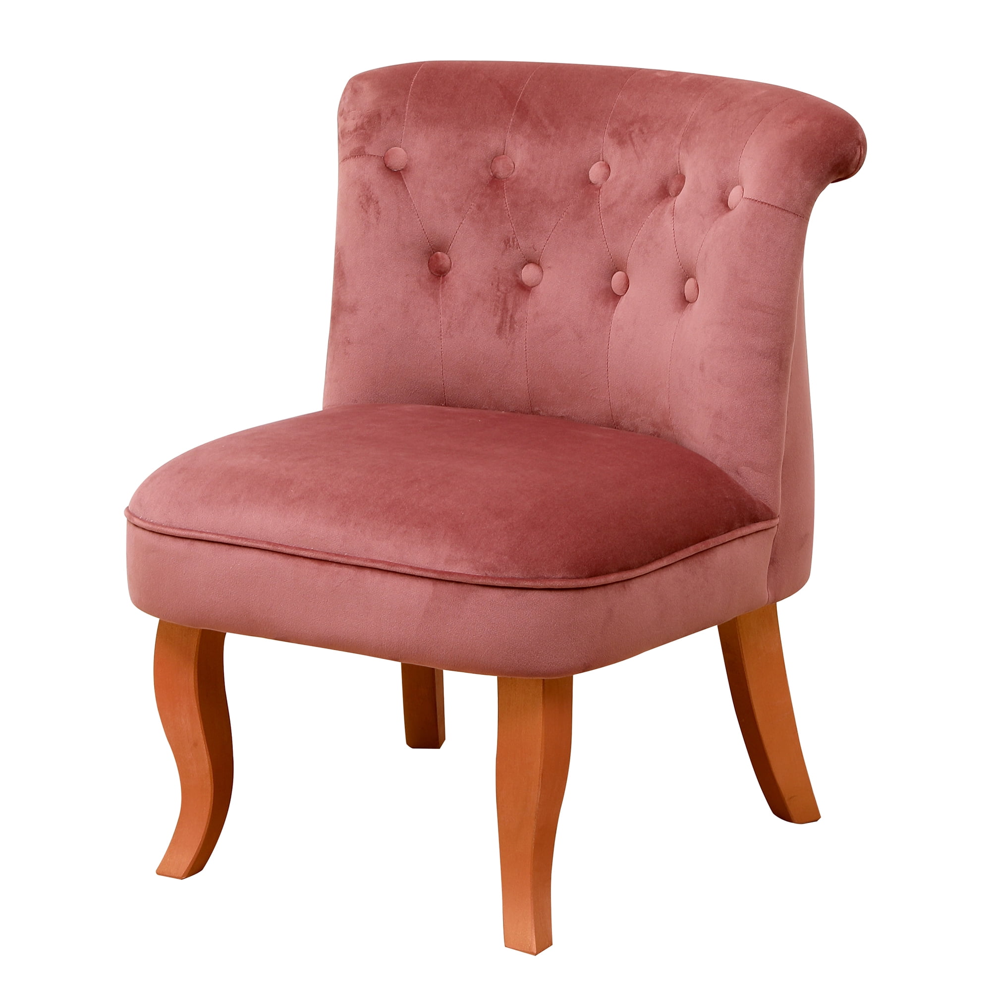 Kadyn 29" Wood Armchair, Single Sofa Chairs for Living Room, Upholstered Accent chairs, Pink Kadyn 29" Wood Armchair, Single Sofa Chairs for Living Room, Upholstered Accent chairs, Pink