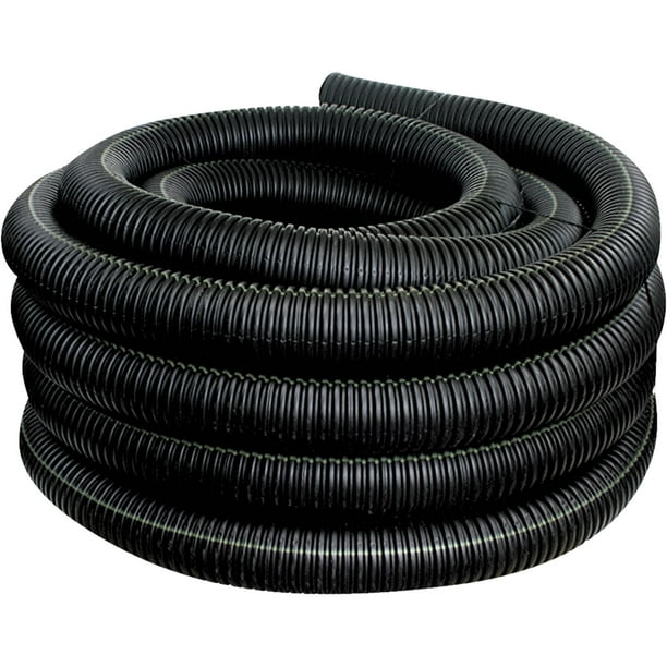 ADVANCED DRAINAGE SYSTEMS 03510100 Corrugated Drainage Pipe,100 ft. L