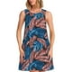 thumbnail image 1 of Balery Tropical Leaves Vestidos de verano para mujer con estampado: vestido holgado sin mangas, vestido playero informal y cómodo para días calurosos., 1 of 7