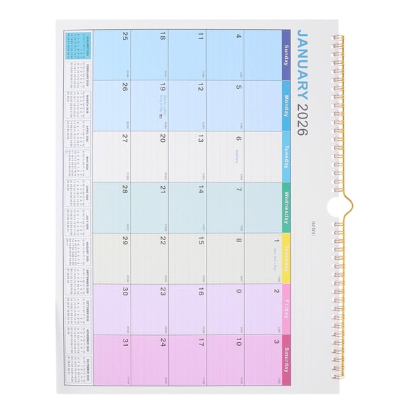 OFFIGAM 2026 Wall Calendar Paper Multi 1Pack