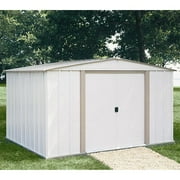 Arrow Salem Economy Steel Shed, 10x8 w/ Bonus Foundation 