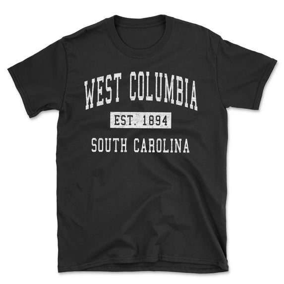 West Columbia South Carolina Classic Established Men's Cotton T-Shirt