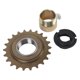 thumbnail image 5 of Kit De Conector De Rueda , Rueda De Bicicleta 22T Con Adaptador De 30 Mm Transmisión De Potencia Mejorada Rendimiento Estable Larga Vida útil Para Triciclo Eléctrico, 5 of 7