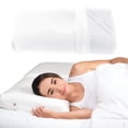 thumbnail image 1 of Core Products Tri-Core Ultimate Cervical Pillow for Neck Pain, Extra Firm, Orthopedic Contour Support, Full Size, White, 1 of 9