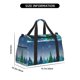 thumbnail image 3 of Balery Christmas Trees Bolsa de Gimnasio para Mujeres, Bolsa de Viaje con Bolsillo Húmedo, Bolsa de Fin de Semana para Mujeres, Bolsa de Viaje Resistente al Agua, 3 of 7