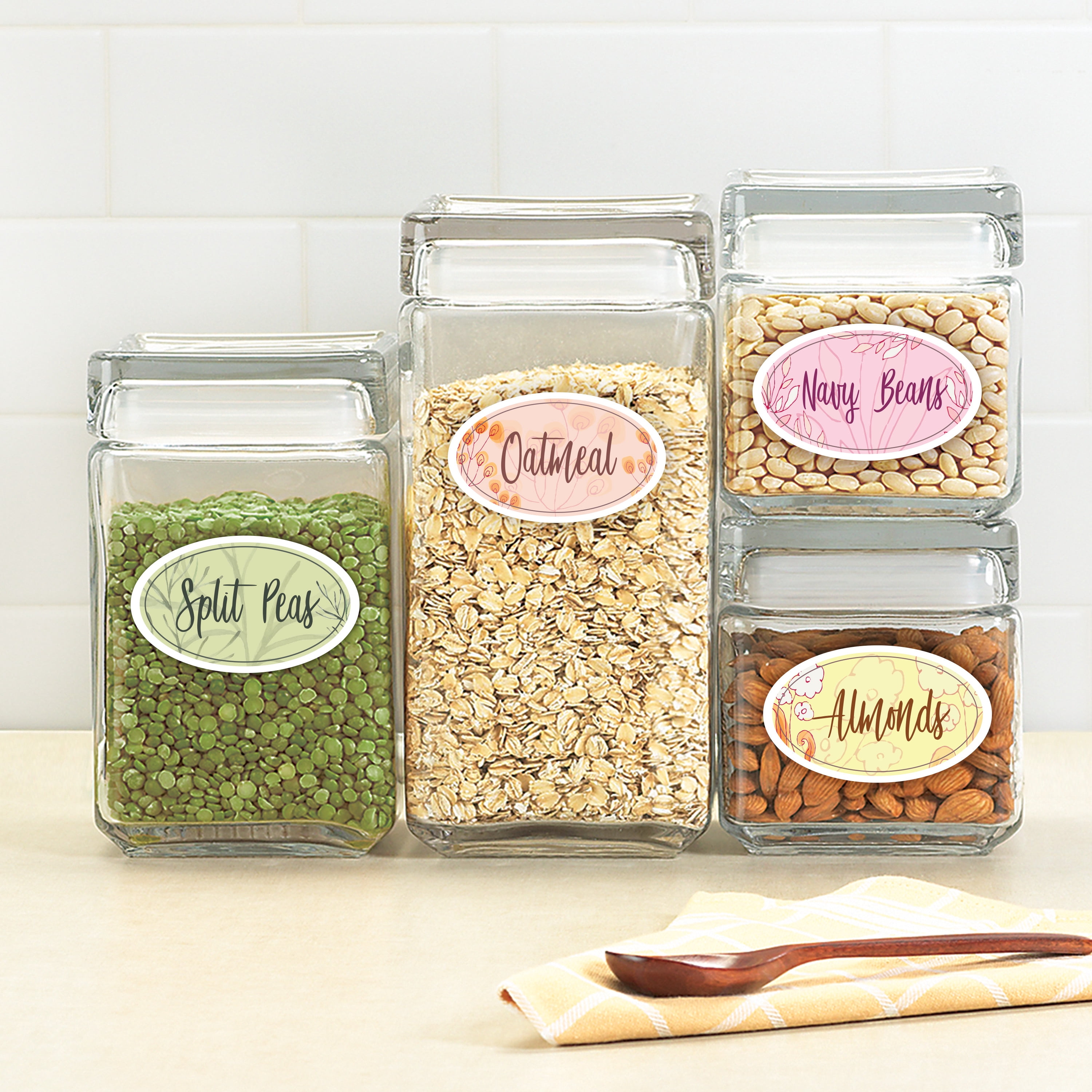 Avery Matte White Oval Labels, 4.25" x 2.5", 300 Labels