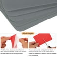 thumbnail image 3 of Parches de Tela Uxcell para Planchar Grises 4.9"x3.7" para Ropa Paquete de 18, 3 of 6