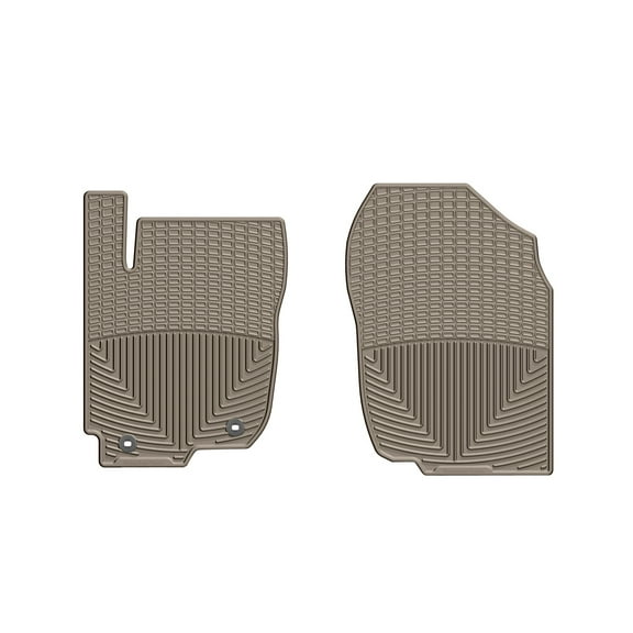 WeatherTech All-Weather Floor Mats compatible with 2013-2018 Toyota RAV4 - 1st Row (Driver & Passenger), Tan