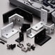 thumbnail image 5 of Uxcell 10Pcs Soporte de esquina interior de 4 agujeros, conector en L para perfil de extrusión de aluminio 3060 ranura T de 8.2mm con tuercas y tornillos para muebles, estructuras de enmarcado, negro, 5 of 6