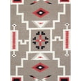 thumbnail image 2 of Pasargad Home Tuscany Collection Reversible Wool Mocha Area Rug- 4'10'' X 7' 0'', 2 of 5