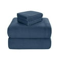 thumbnail image 1 of Premier Comfort BL20-0455 Ensemble de Draps Soloft, Grand, Saphir, 1 of 4
