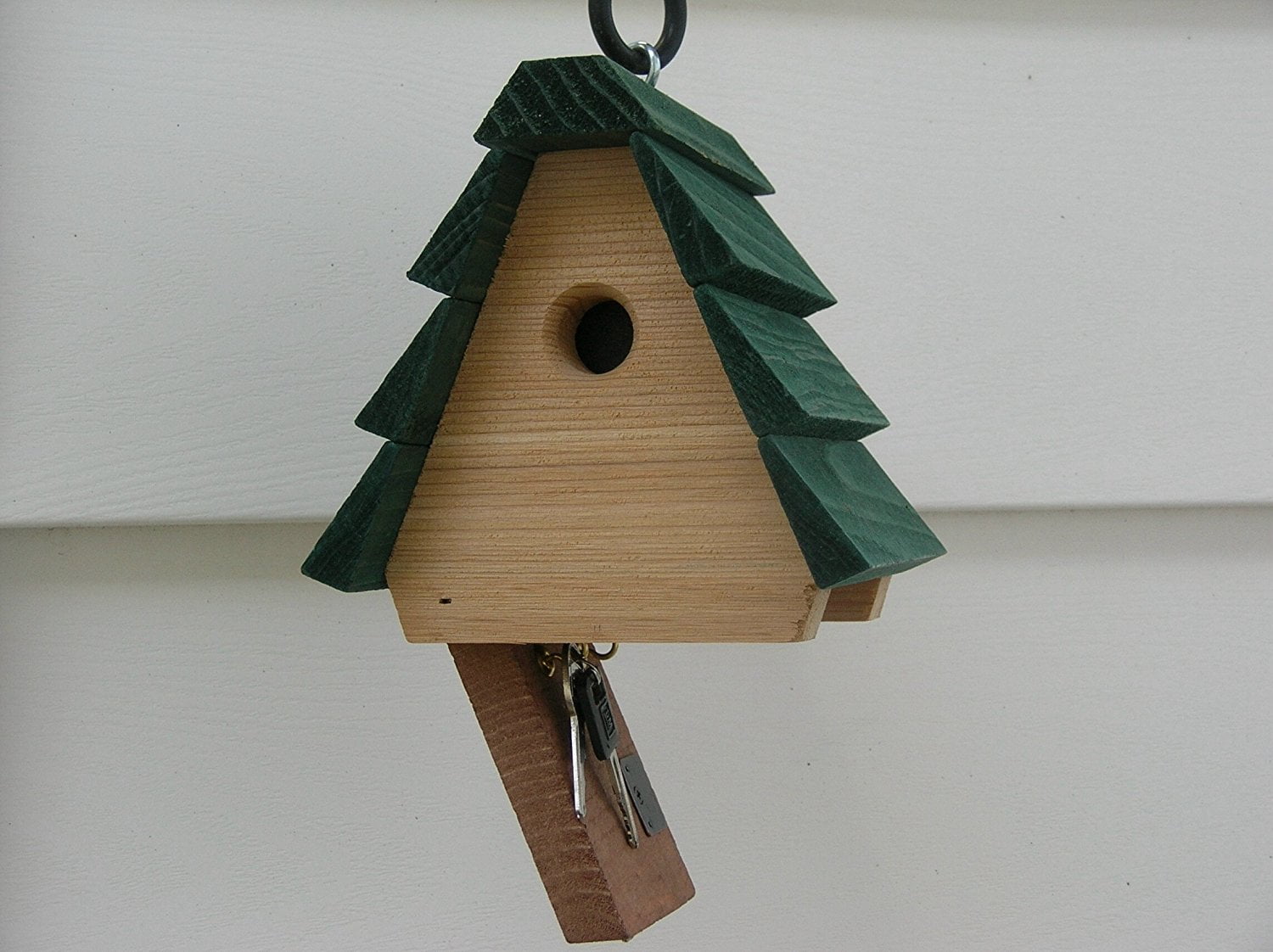 Hide-a-Key Birdhouse, Realistic Looking Birdhouse hides keys By Looker Products by