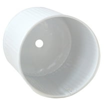 RENACLIPY White Iron Flower Pot - Stackable Metal Planter for Indoor Outdoor Garden, Patio, Home Decor