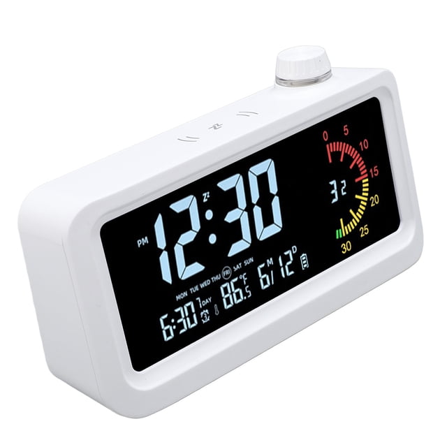 ROLOJ DIGITAL, FUNCIÓN DE REPETICUÓN INCORPORADA PANTALLA DE COLOR DE RELOJ DE ALARMA Electónica para el HOGAR PARA EL HOGAR