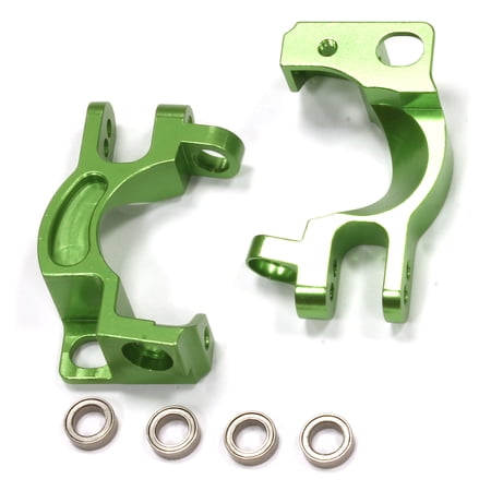 Integy RC Toy Model Hop-ups T8551GREEN Billet Machined Caster Block (2) for Traxxas 1/10 Slash 4X4 price history on PriceWatchPro