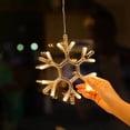 thumbnail image 3 of Luz navideña con ventosa Luz de ventosa de Navidad Luz de hadas de Navidad LED para interior (L), 3 of 5