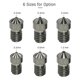 thumbnail image 1 of 4pcs Hardened Steel Nozzles V6 Nozzles 0.2mm for 1.75mm Filament for 3D Printer Parts, 1 of 5