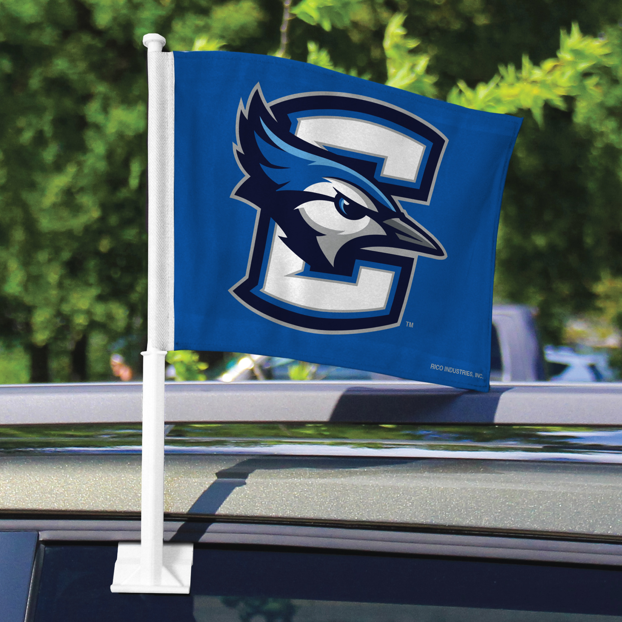 Rico Industries Arizona  College Double Sided Car Flag -  16" x 19" - Strong Pole that Hooks Onto Car/Truck/Automobile - image 5 of 8