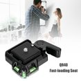 thumbnail image 4 of Soporte de placa de liberación rápida para trípode de videocámara QR40 para cámara DSLR FLhrweasw  El nuevo, 4 of 9