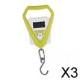 thumbnail image 1 of 3x Báscula Colgante Electrónica con Gancho , Báscula de Equipaje Retroiluminada Portátil, Báscula de Equipaje 3 piezas, 1 of 8