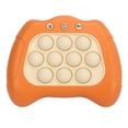 thumbnail image 1 of Máquina de juego de rompecabezas de descompresión, juego de rompecabezas con botón pulsador de velocidad para entrenamiento de memoria, color naranja, 1 of 14