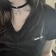 thumbnail image 3 of 1 pieza de gargantilla con colgante de luna creciente, collar con colgante de luna y estrella, collar negro, 3 of 5
