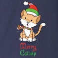 thumbnail image 3 of CafePress - Catnip Christmas Long Sleeve Dark T Shirt - Long Sleeve Dark T-Shirt, 3 of 4