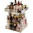 thumbnail image 4 of Organizador de maquillaje Hersoo con rotación de 360 grados, dorado, con espejo, 4 of 4