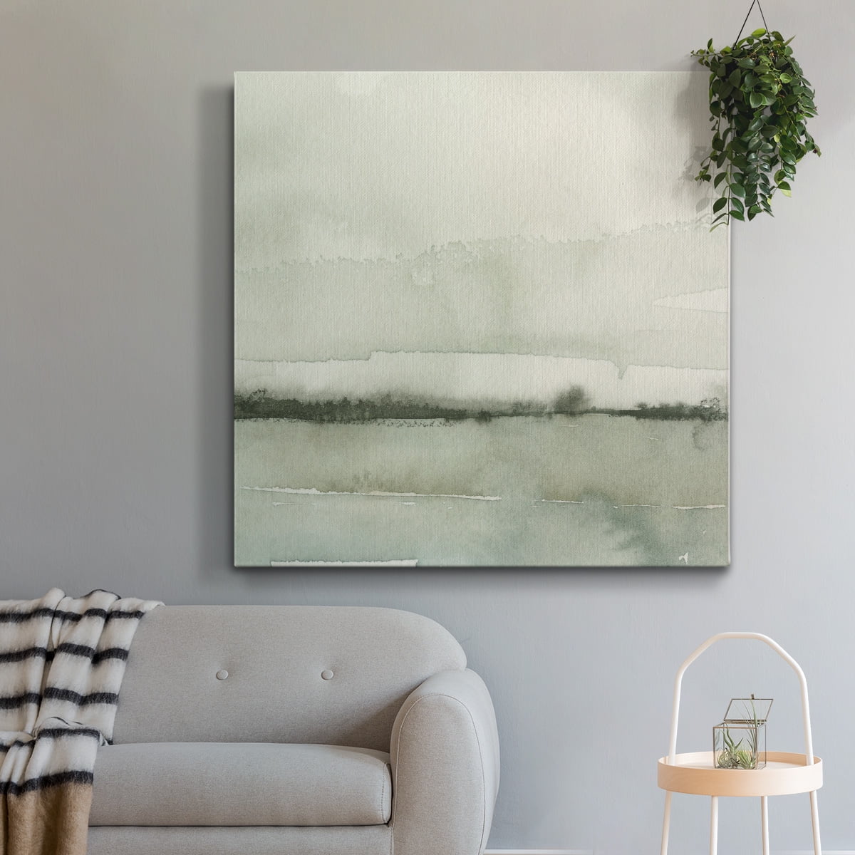Wexford Home Winter Reflections I-Premium Gallery Wrapped Canvas, 16" x 16" - Ready to Hang