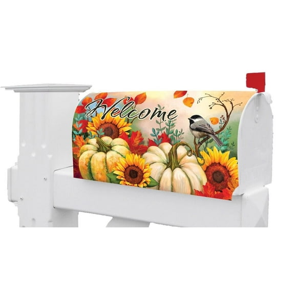 Pumpkins and Chickadeesr 5224MM Mailbox Makeover