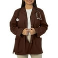 thumbnail image 6 of Panda Uniform by HeedFit Women’s 32" Colored Lab Coat – Custom Fit Medical Lab Coat, Multi-Color 8XL Chocolate, 6 of 8