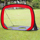 thumbnail image 2 of Portería de fútbol para niños, portátil, plegable, de tela, para entrenamiento, sencilla, plegable, de doble uso, 2 of 4