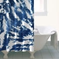 thumbnail image 4 of Colorful Tie Dye Pattern Shower Curtain 36"x72" ,Bathroom Decorative Shower Curtains Set with 12 Hooks,Modern Waterproof Washable Shower Curtain, 4 of 6