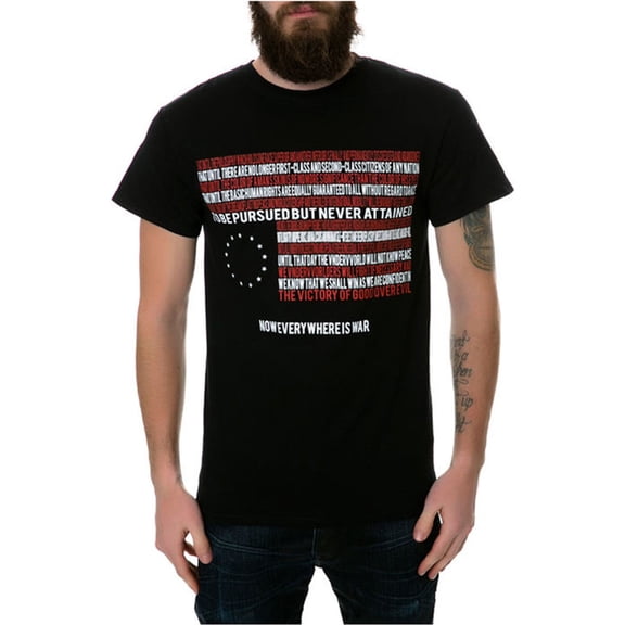 Black Scale Mens Everywhere T Graphic T-Shirt, Black, Medium