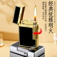 thumbnail image 2 of Bbsisgo Kerosene lighters, Candle lighters, Gift lighters for men and women(Without fuel),银黑, 2 of 9