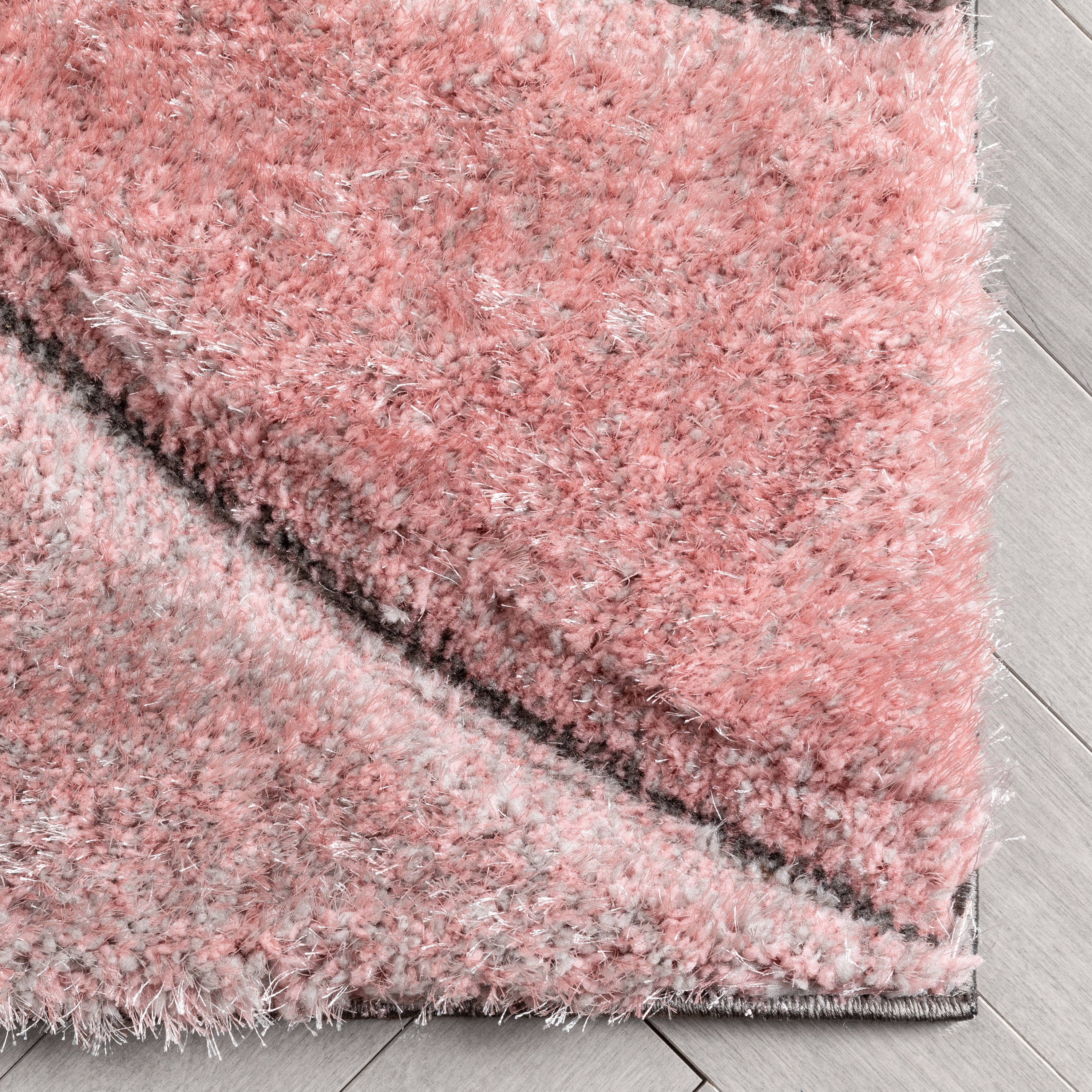 Well Woven San Francisco Geometric Area Rug, 5.25' x 7.25', Dynamic Visual Texture, Stain-Resistant, Thick, Plush, Dazzling