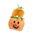 thumbnail image 4 of Gazechimp Dog Halloween Pumpkin Cosplay Costume Cute Puppy Outfit for Kitten XL, 4 of 8