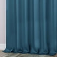 thumbnail image 5 of Superior Blackout Solid Light Filtering Grommet Curtain Panel Set, 46" x 84", Marine Blue, 5 of 14