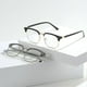thumbnail image 4 of Anti Blue Light Blocking Glasses Photochromic Sunnies Radiation Protection Square Spectacles for Gaming Students, 4 of 5