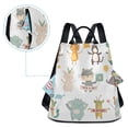 thumbnail image 5 of FORMRS Women's Travel Backpack Purse Anti-Theft Hidden Pockets Casual Shoulder Bag, Cute Animal, 5 of 7