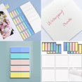 thumbnail image 2 of Translucent Sticky Notes Sticky Tabs Arrows Flags Sticker Page Markers, 2 of 8