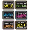 thumbnail image 3 of Ashley Productions Non-Magnetic Mini Whiteboard Erasers, Character Building, 10 Per Pack, 3 Packs, 3 of 3